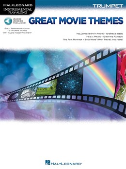 Instrumental Play-Along: Great Movie Themes - Trumpet (Book/Online Audio)