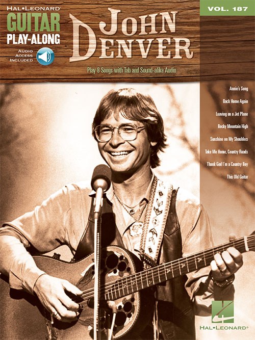 Guitar Play-Along Volume 187: John Denver (Book/Online Audio)