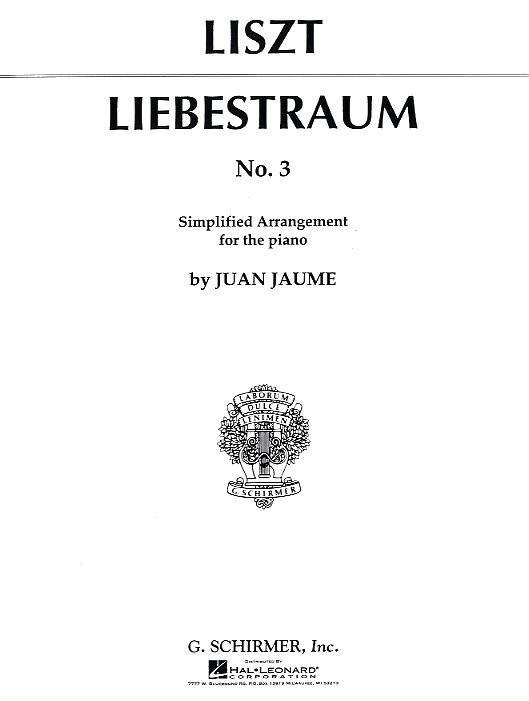 Franz Liszt: Liebestraume No.3 In A Flat Major (Simplified)
