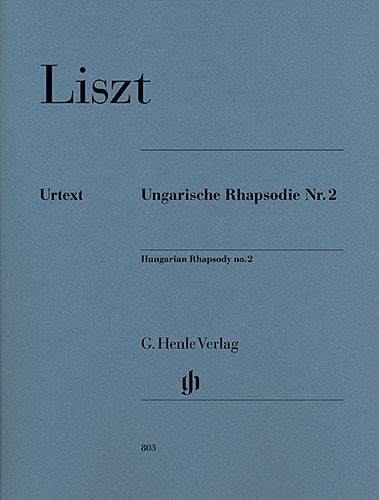 Franz Liszt: Hungarian Rhapsody No.2 (Urtext Edition)
