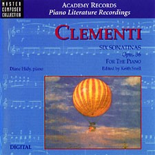 Clementi 6 Sonatinas Op.36 For Piano Cd Only