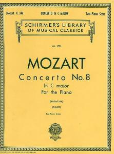 W.A. Mozart: Piano Concerto No.8 In C K.246 (2 Piano Score)