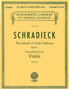 Henry Schradieck: School Of Violin Technics Book One (Viola)