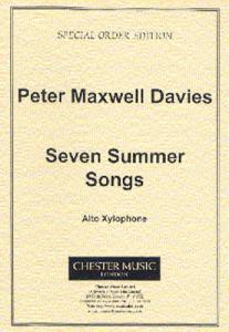 Peter Maxwell Davies: Seven Summer Songs Alto Xylophone Part