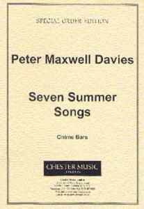 Peter Maxwell Davies: Seven Summer Songs Chime Bars Part