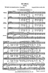 Franz Abt: Ave Maria Op.438