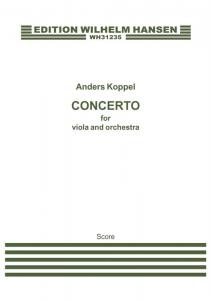Anders Koppel: Concerto for Viola and Orchestra (Score)