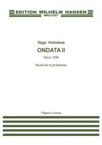 Vagn Holmboe: Ondata II OP. 109B (Player's score)