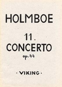 Vagn Holmboe: Chamber Concerto For Trumpet Op.44 No.11 (Study Score)