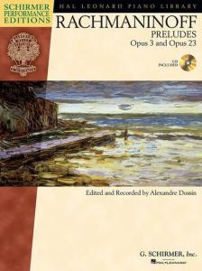 Serge Rachmaninoff: Preludes, Op. 3 And Op. 23 (Book/CD)