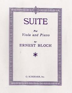 Ernest Bloch: Suite For Viola And Orchestra (Viola/Piano)