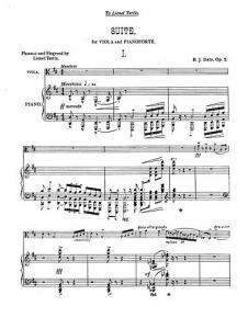 Benjamin Dale: Suite Op.2