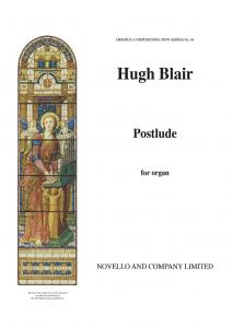 Hugh Blair: Postlude Organ