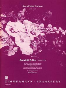 George Philipp Telemann: Quartett D-Dur TWV 43:D3