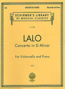 Edouard Lalo: Cello Concerto In D Minor (Piano Reduction)