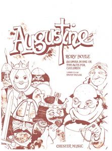 Rory Boyle: Augustine (Vocal Score)