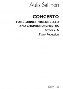 Aulis Sallinen: Concerto For Clarinet, Violoncello And Chamber Orchestra (Piano
