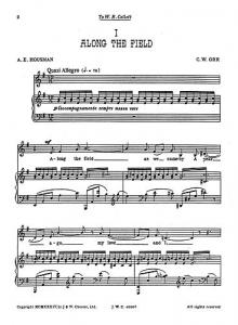 C.W. Orr: Song Cycle From 'A Shropshire Lad'