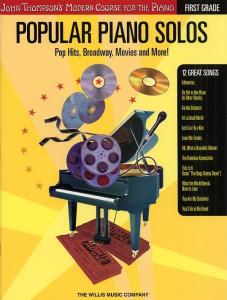 Popular Piano Solos: First Grade - Pop Hits, Broadway, Movies And More!