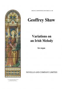 Geoffrey Shaw: Variations On An Irish Melody Organ