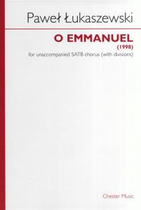 Pawel Lukaszewski: O Emmanuel (SATB)