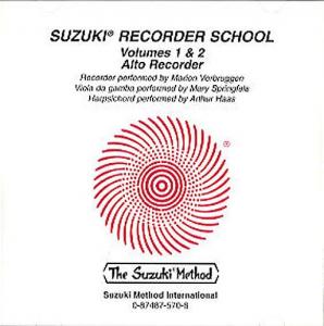 Suzuki Recorder School Volumes 1 and 2: Alto Recorder (CD)