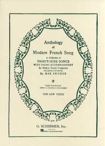 Anthology Of Modern French Song (Low Voice)