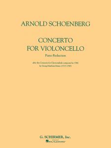 Arnold Schoenberg: Concerto For Violoncello