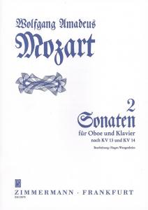 Mozart: Sonatas C Major + F Major K 13 + K 14