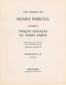 Henry Purcell: 12 Sonatas Of Three Parts For Violin 2 (Sonatas VII-IX)