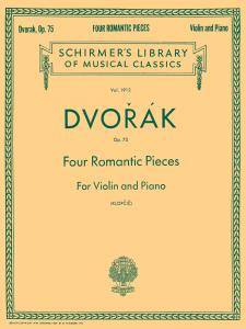 Antonin Dvorak: Four Romantic Pieces For Violin And Piano