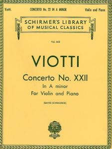 Giovanni Battista Viotti: Concerto No.22 In A Minor