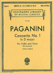 Niccolo Paganini: Violin Concerto No.1 In D First Movement (Violin/Piano)