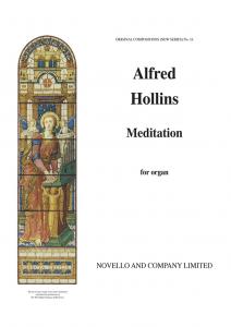 Alfred Hollins: Meditation For Organ