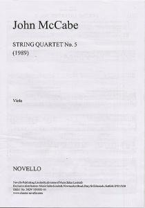 McCabe: String Quartet No. 5 (Score)