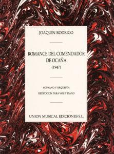 Joaquin Rodrigo: Romance Del Comendador De Ocana (Piano Reduction)
