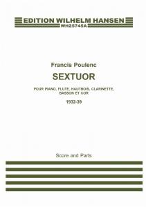 Francis Poulenc: Sextuor (Score/Parts)