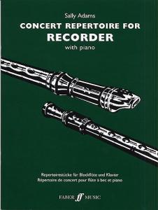 Sally Adams: Concert Repertoire For Recorder