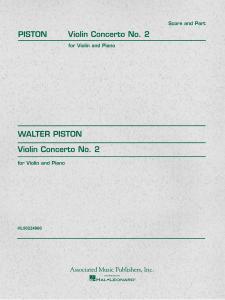 Walter Piston: Violin Concerto No.2 (Violin/Piano)