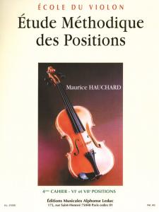 Maurice Hauchard: Methodical Study of Positions (Volume 4) for Violin