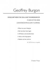 Geoffrey Burgon: Songs Between The Soul And The Bridegroom