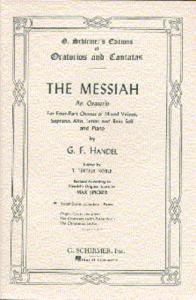 G. F. Handel: Messiah- (Schirmer Vocal Score)