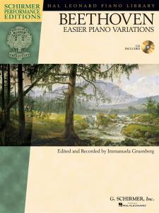 Ludwig van Beethoven: Easier Piano Variations (Schirmer Performance Edition)