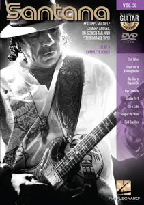 Guitar Play-Along DVD Volume 36: Santana