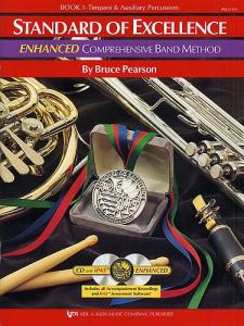 Standard Of Excellence: Enhanced Comprehensive Band Method Book 1 (Timpani/Auxil