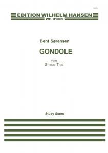 Bent Sørensen: Gondole for String Trio (Study Score)