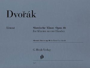 Antonín Dvorák: Slavonic Dances Op. 46 For Piano Four-hands
