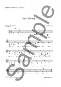 Paul Mealor: I Saw Eternity (Soprano Saxophone Part)