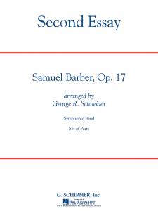 Samuel Barber: Second Essay Cb Full Score (Arranged For Concert Band)