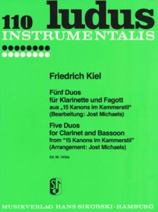 Friedrich Kiel: Five Duos